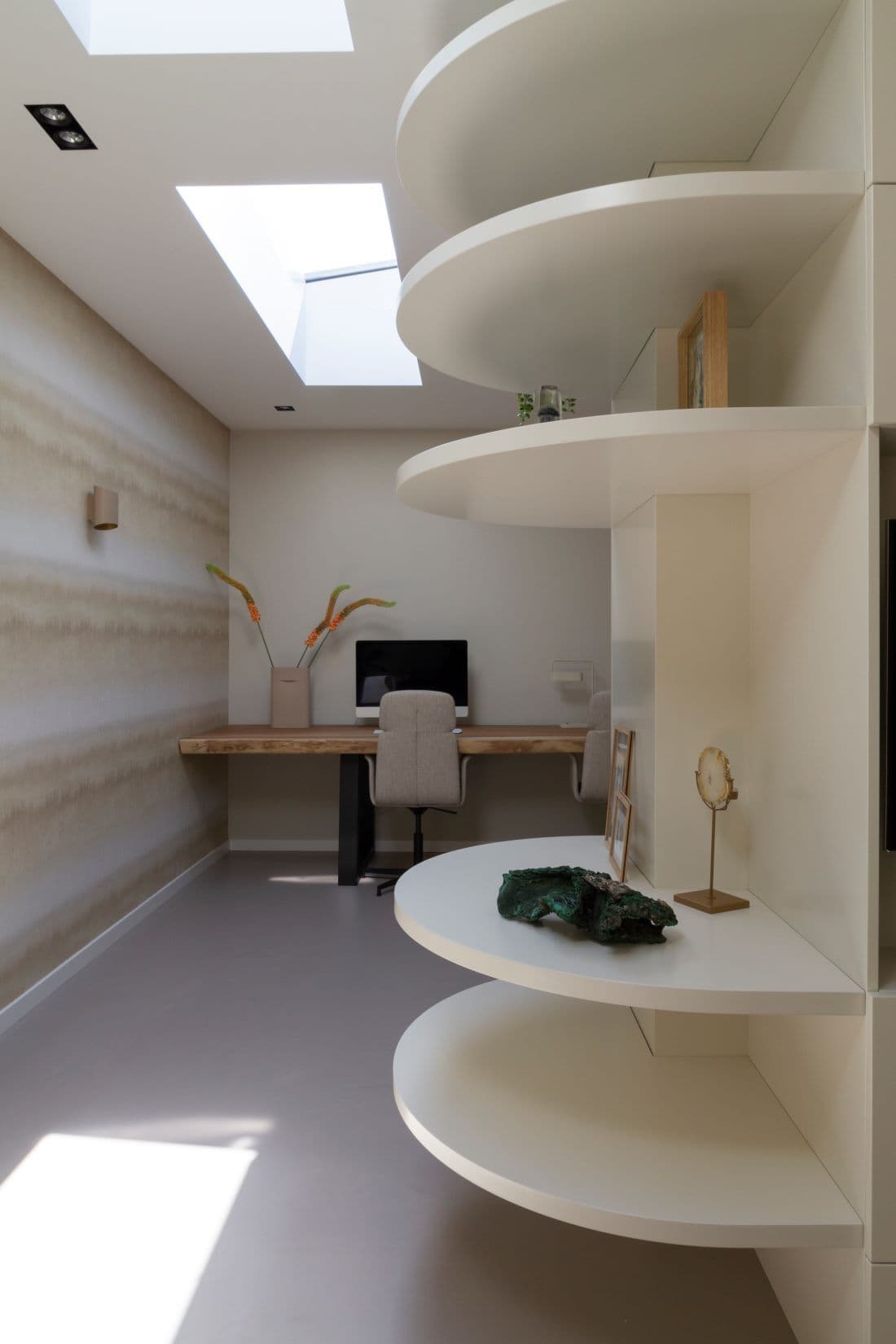Maatwerk scheidingswand kast