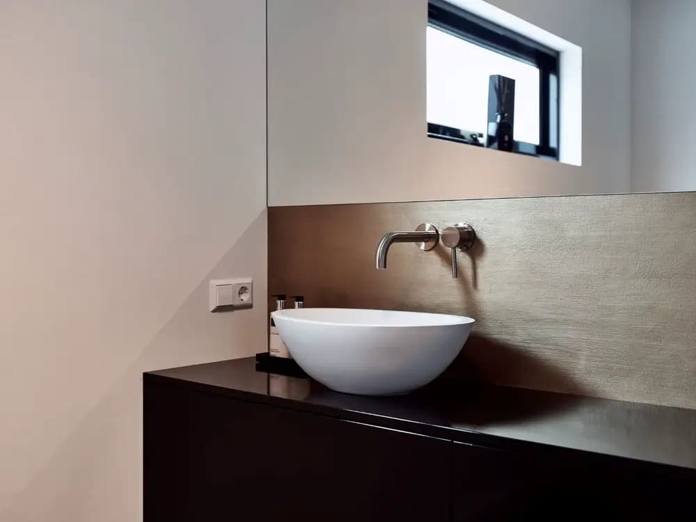 Badkamermeubel met waskom