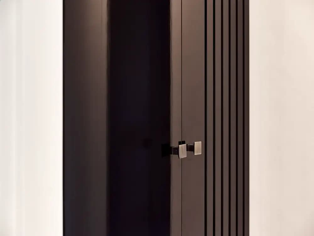 Deurknop latjeseffect kastdeur