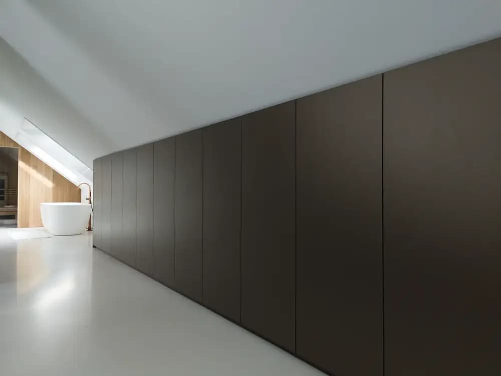 Schuine kast breed zolder