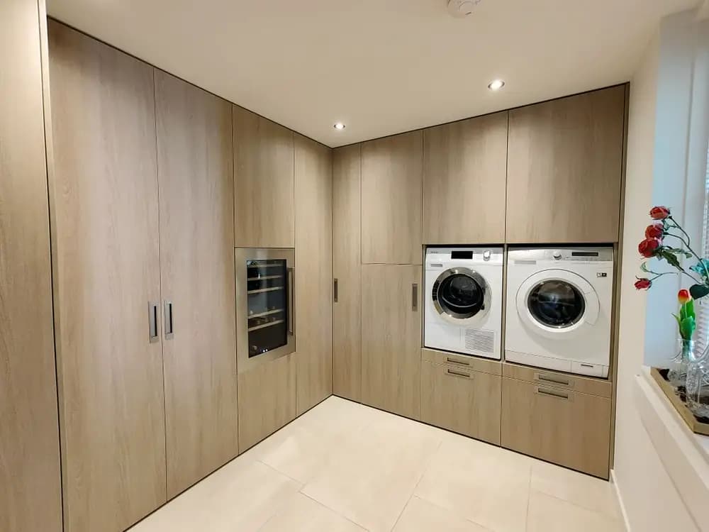 #wasmachinekast #hoekkast # maatwerk