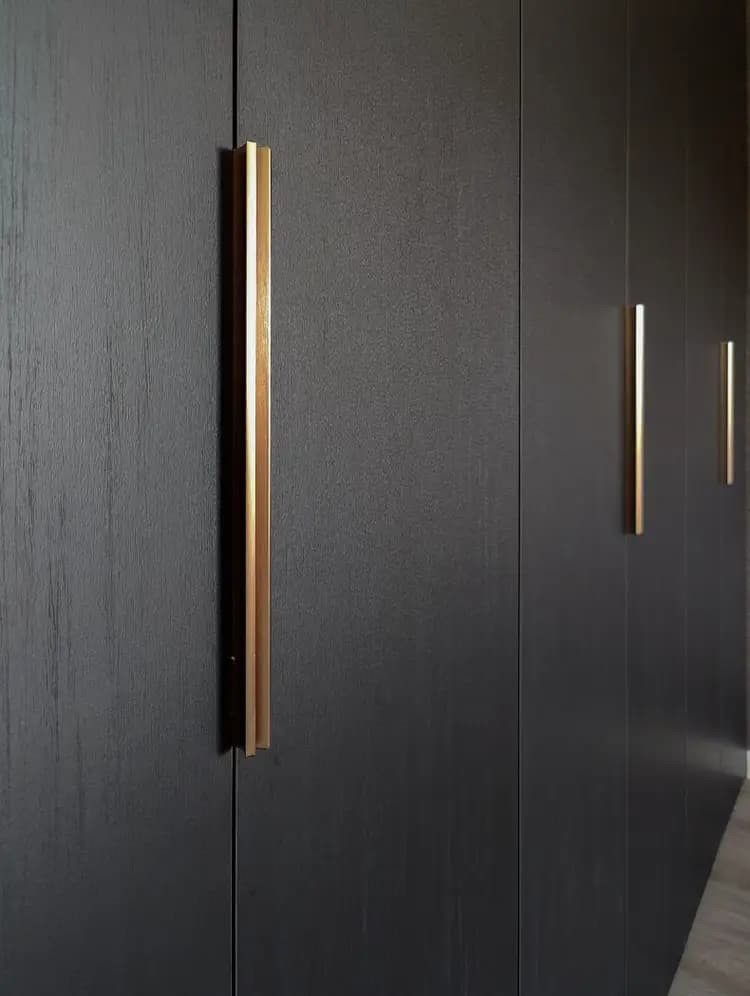 messing kantgreep detail