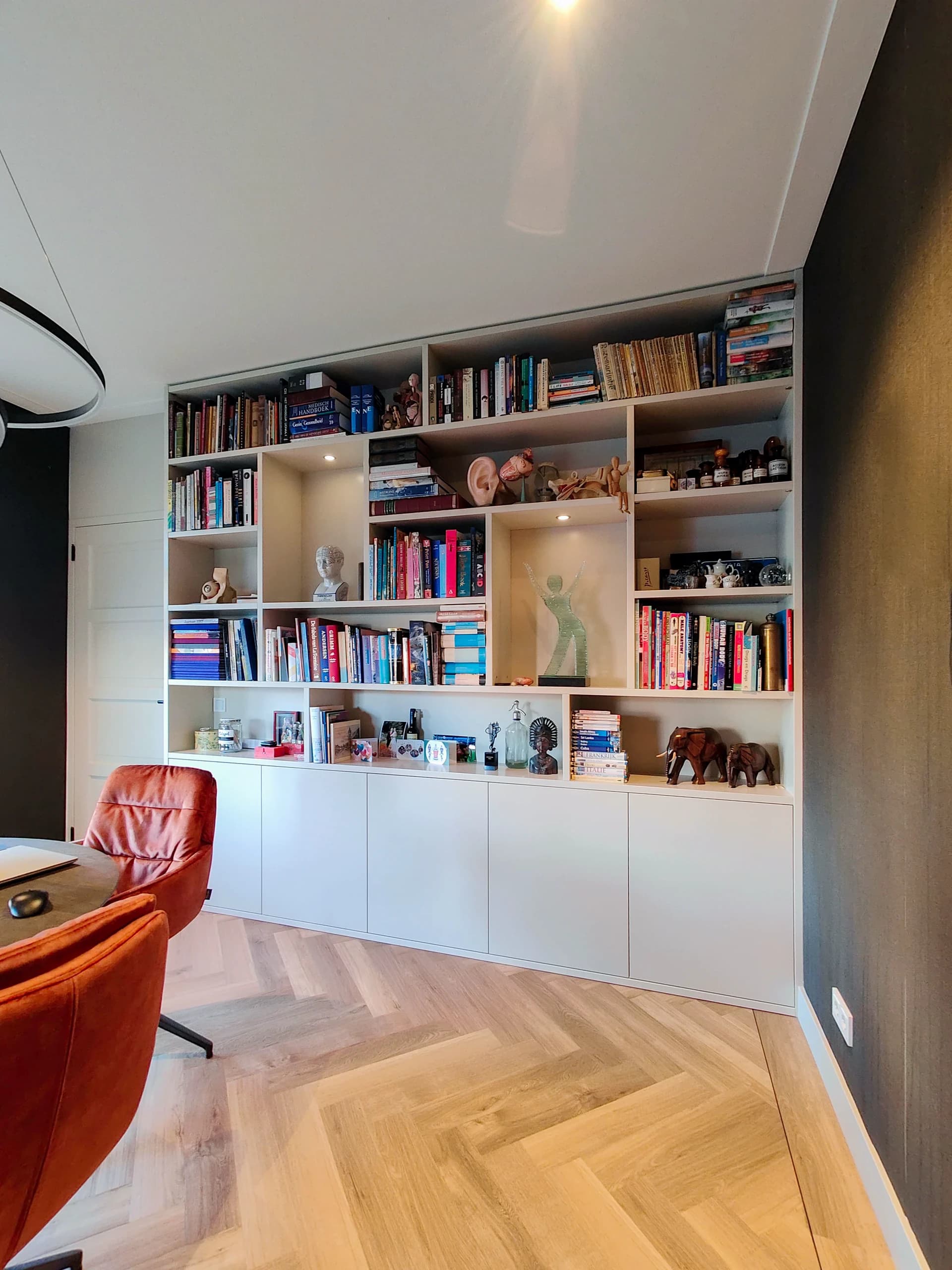 Boekenkast met open vakken