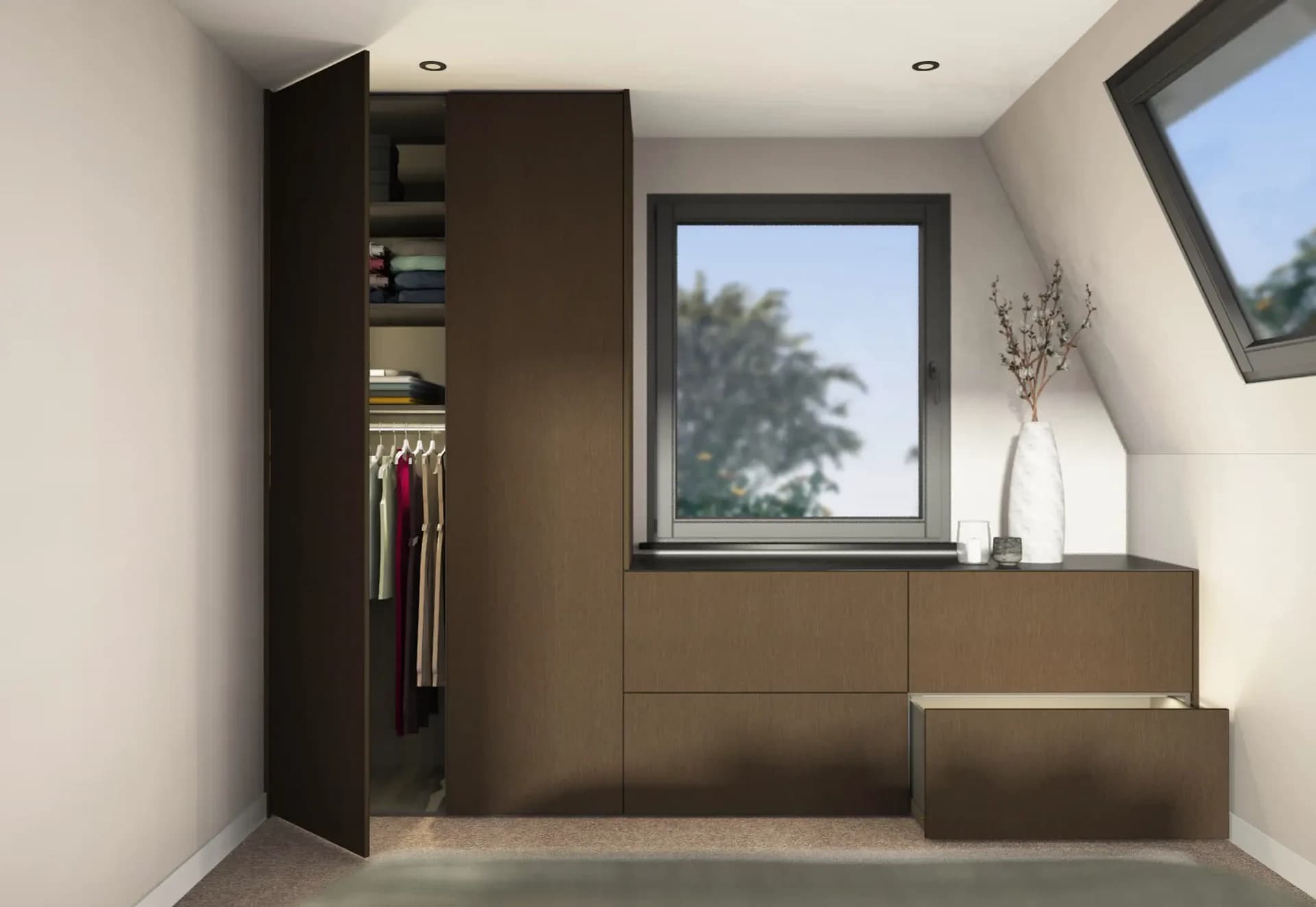 wat kost een kledingkast met dressoir