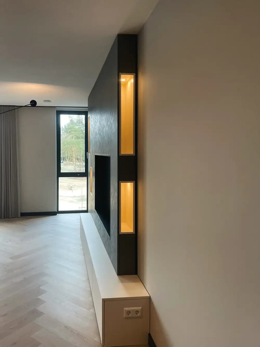 TV-meubel met verlichting