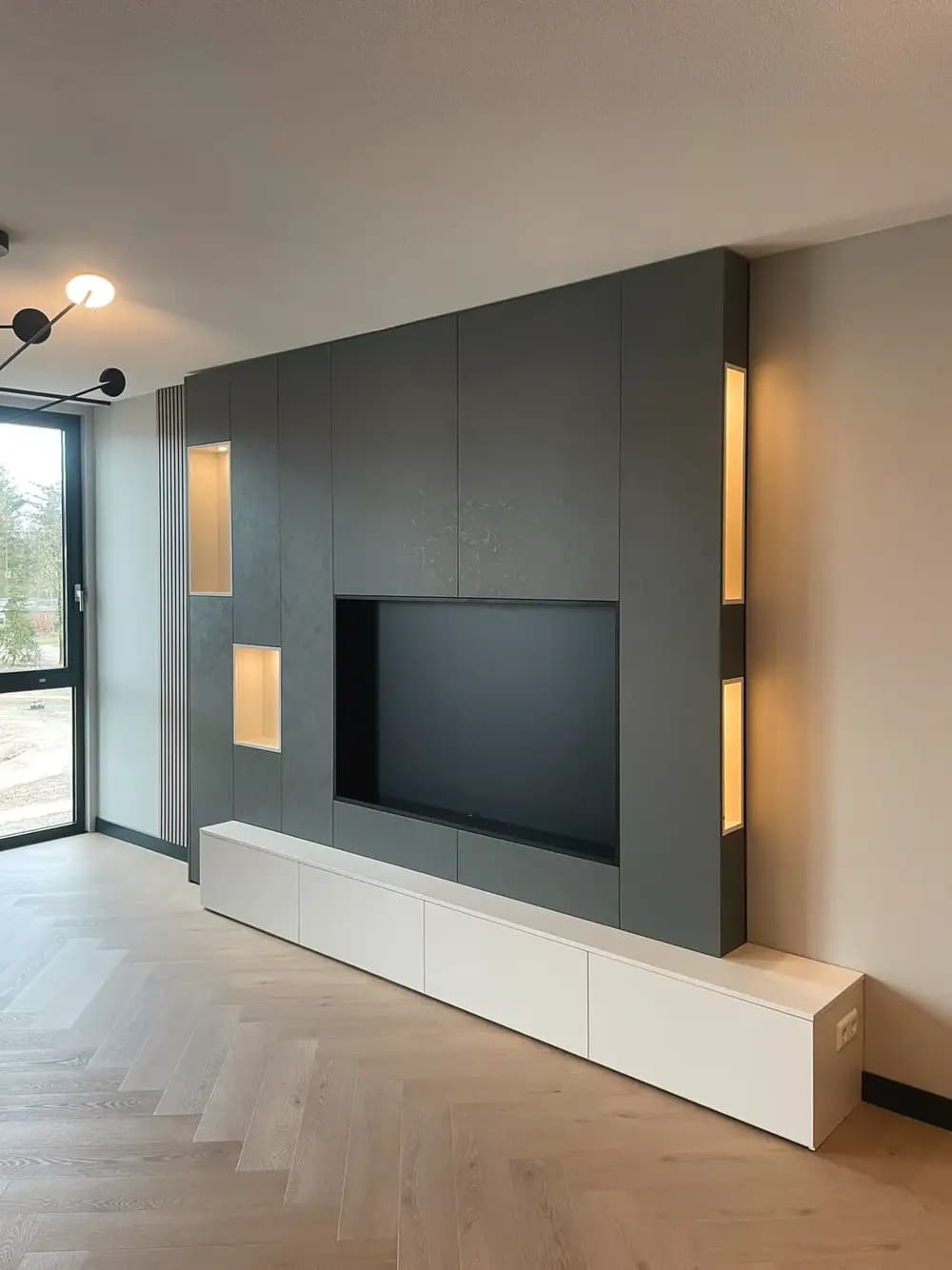 TV-meubel met verlichting