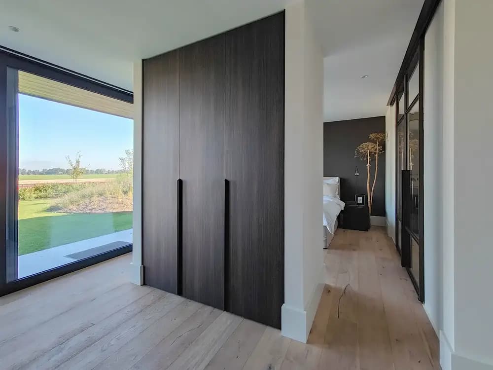 Slaapkamer roomdivider