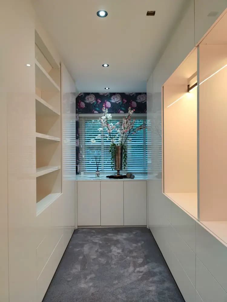 #inloopkast #LEDroede push to open wit