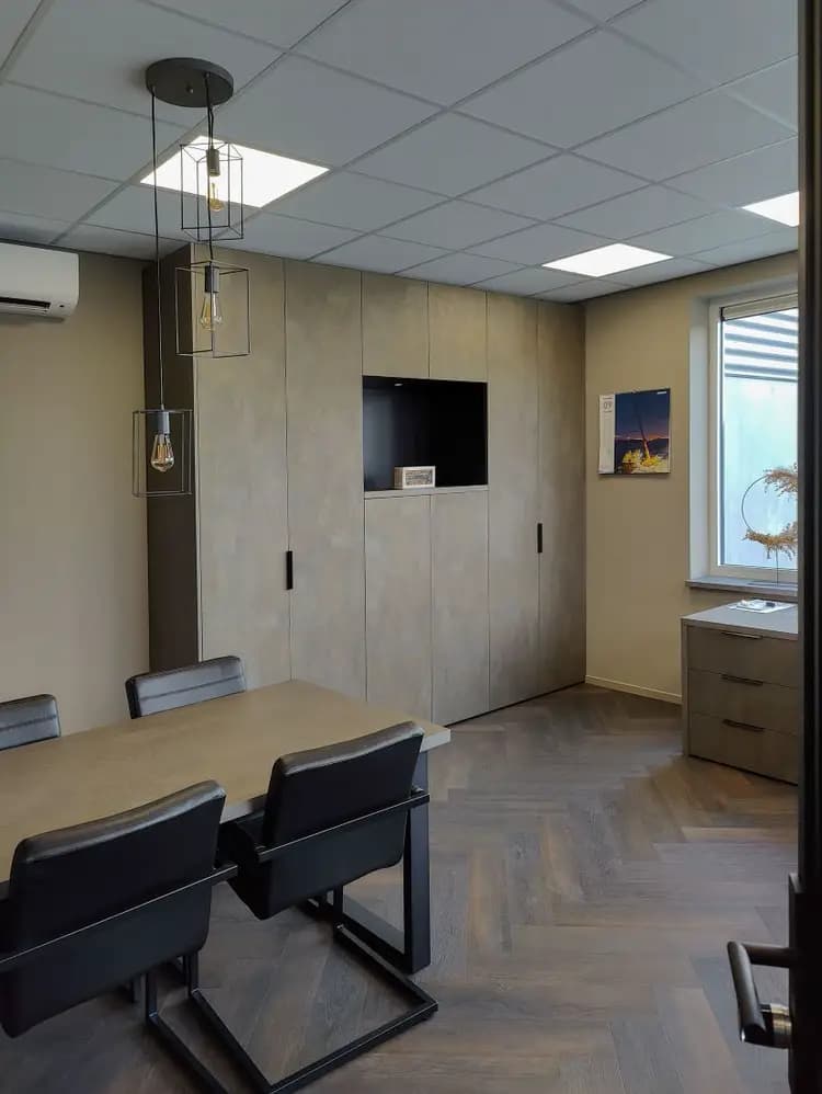 wandkast bureau en tafel set maatwerk