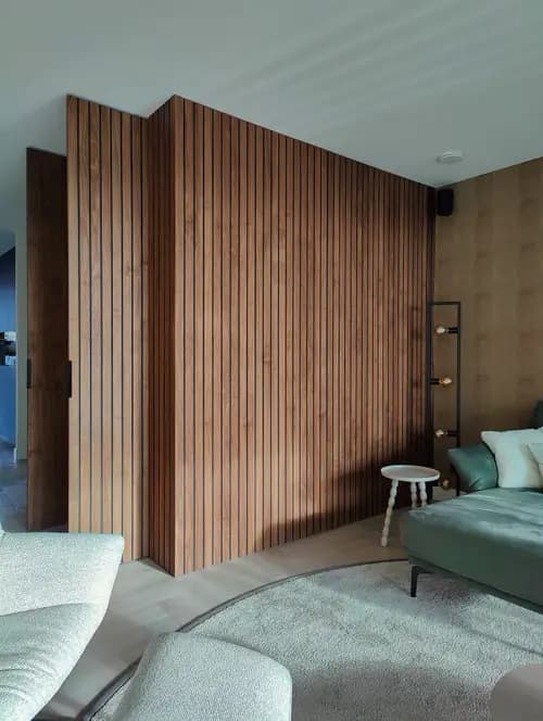 kantgreep; draaideurframe; lateffect; eiken fineer; technische ruimte; wasmachine