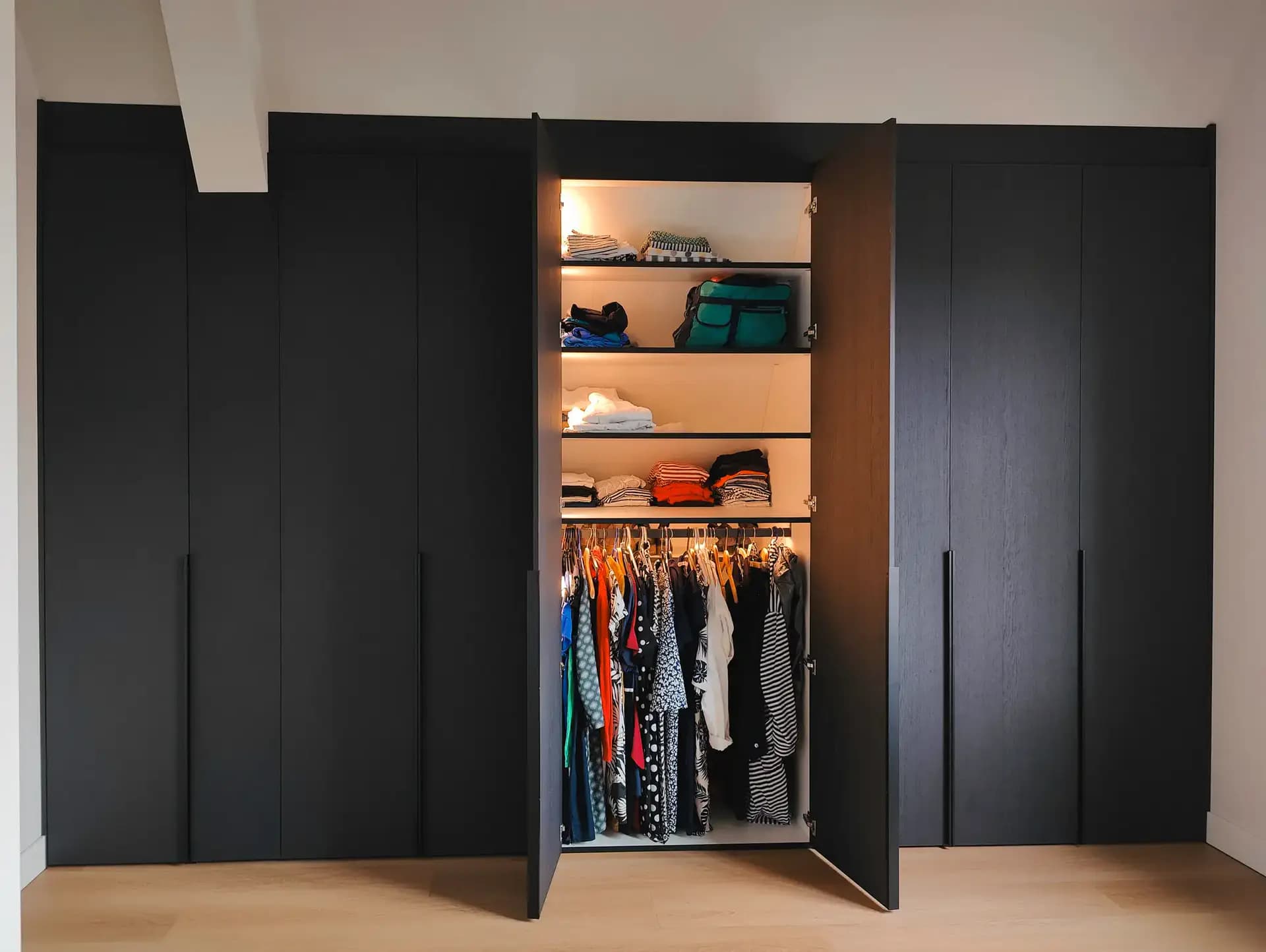 Kast met ledverlichting