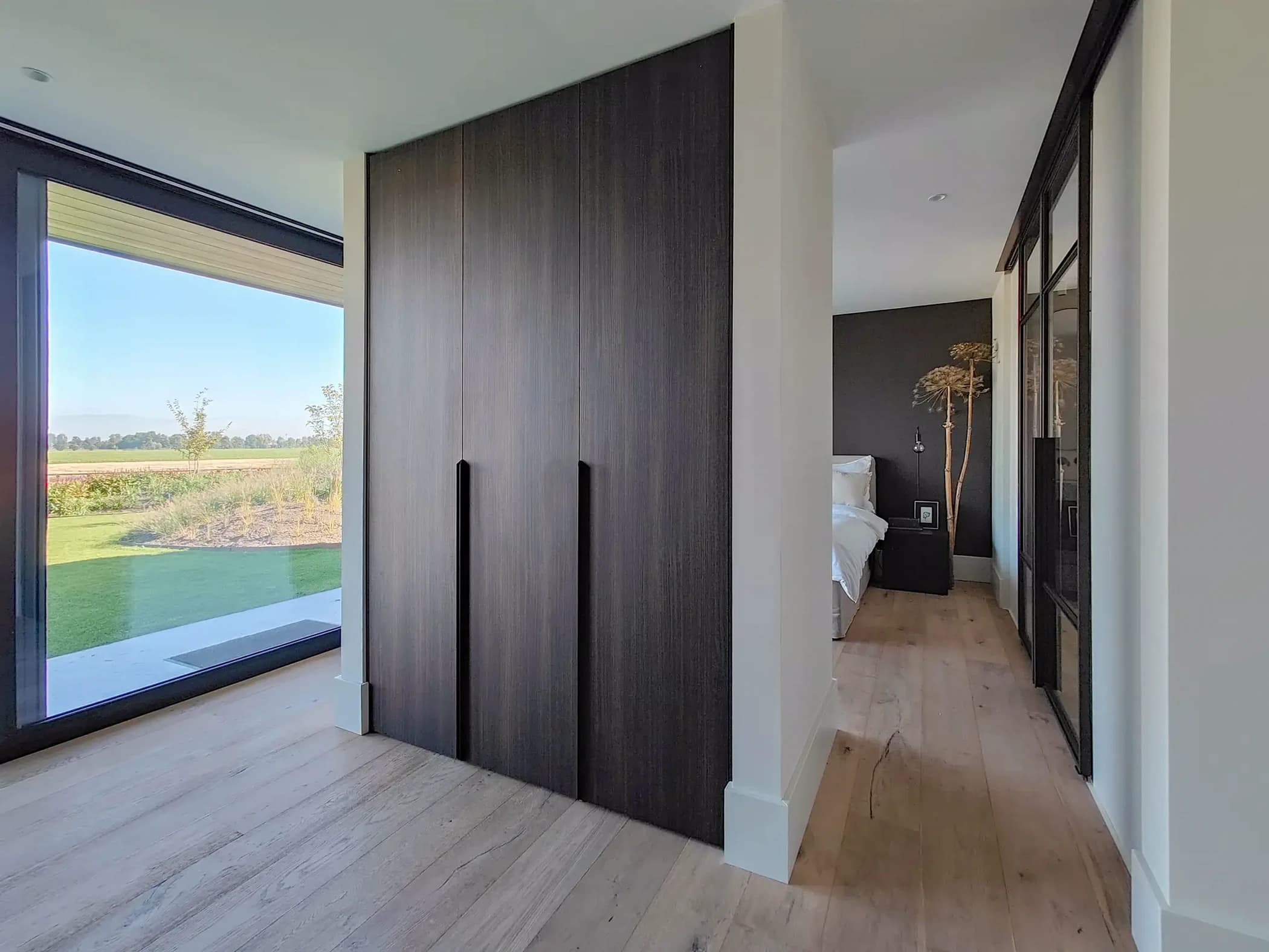 Slaapkamer roomdivider